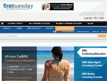 Tablet Screenshot of firsttuesday.us